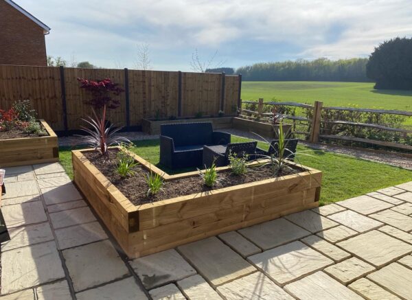 Sleeper Raised Beds & Planters