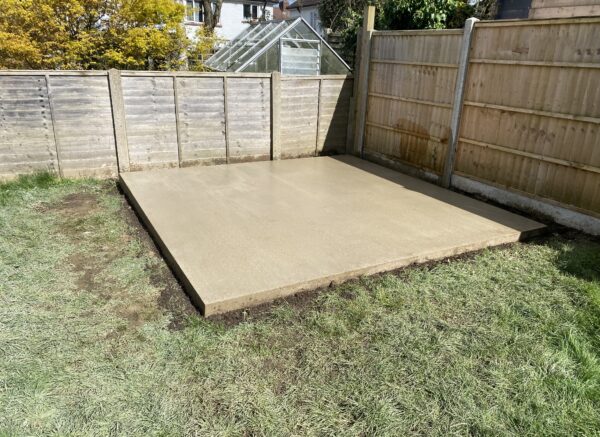 Concrete Shed Bases