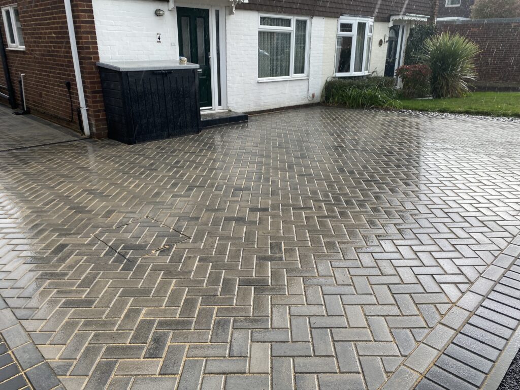 Block paving driveway installed in Maidstone by Clifton Landscaping